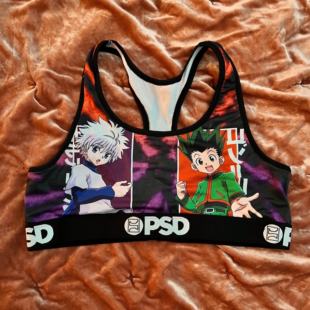PSD - HUNTER X HUNTER - GON KILLUA SPLIT SPORTS BRA • XL